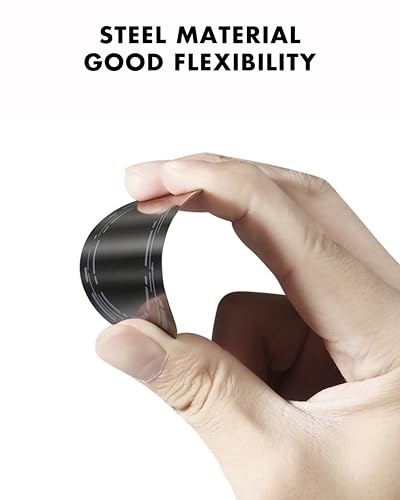 ACEDAYS Magnetic Suction Sheet for iPad Cooler,2 pcs 3.55inch Thermally Conductive Steel Plate with Strong Adhesive,Compatible for Magnetic iPad Cooler/Steam Deck Cooler