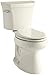 Kohler K-3999-UT-47 Highline Comfort Height Toilet, Almond