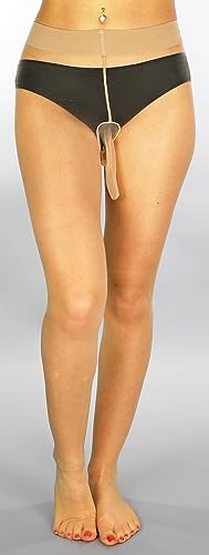 Mona's Choice Second Skin Ultra Sheer to Waist Glossy XL Pantyhose/Mens Pantyhose/Mens Trouser Tights2