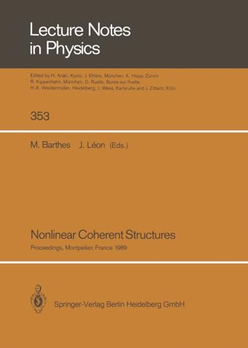 Nonlinear Coherent Structures: Workshop Proceedings view 2