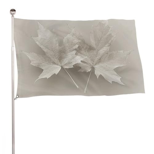 Grand drapeau pour cour en polyester 200D et bannière de jardin extérieure de 60 x 90 cm