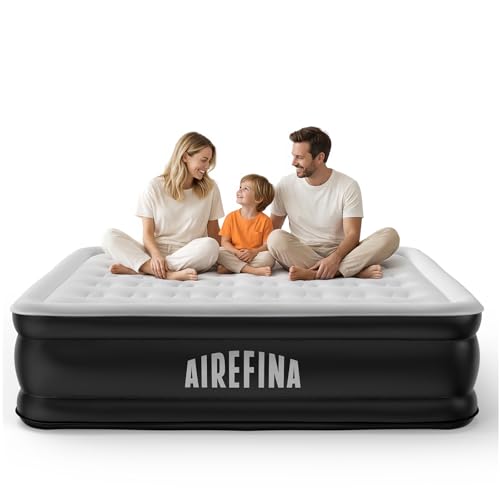 Airefina Luftbett 2 Personen, Luftmatratze Selbstaufblasend mit...