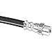 VORMORNIX Rear Brake Hydraulic Hose for Volkswagen Jetta,tlantic,Caribe,EuroVan 1977 1978 1979 1980 1981 1982 1983 1984-2003 for udi 4000 1980-1981 Replacement 171611775, 481611776 1 X