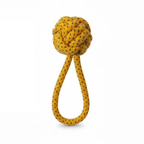 Image of PETS EMPIRE Dog Chew Toy Dog Toys with Knots Combo of 4 Ropes All Puppy Breeds & Aggressive Chewers, Teething Rope, Fetching Toy for Interactive Play and Training