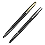 Jinhao 911 Classic Füllfederhalter-Set aus mattiertem Metall, für 2 Stück, extra feine Spitze mit...