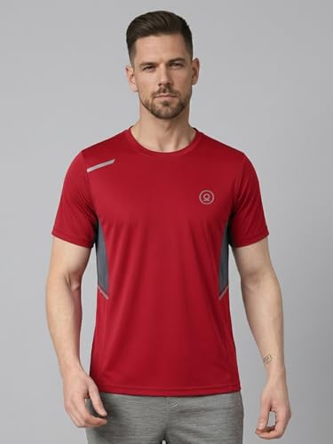 Image of CHKOKKO Gym T Shirts for Men Workout Quick Regular Dry Fit Sports Tshirt for man Breathable Moisture-Wicking Half Sleeve Round Active wear Running Boys T Shirt