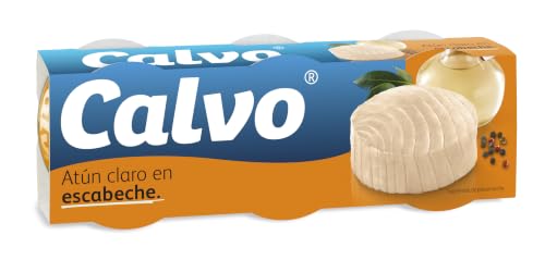 Calvo Atún Claro en Escabeche Pack3 x 80g