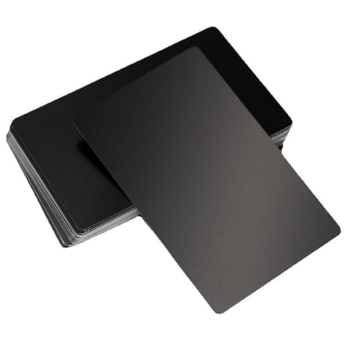 Quikaboo ���h�J�[�h ���h�쐬 �p�� ���n�J�[�h �r�W�l�X�J�[�h�p�� ���� �A���~ ���[�U�[������ 100���Z�b�g (�}�b�g�u���b�N)