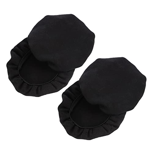LABRIMP 4 Pezzi Adattatori Protettivi Per Cuffie in Cotone Antirumore Elasticizzati Copertura Idrorepellente Riutilizzabile Adatti Per Auricolari