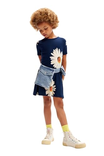 Chaleco Bega Desigual colorido con estampado artístico para niñas 3
