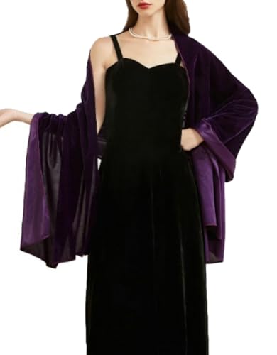 Women's Velvet Shawl and Wrap for Wedding Bridal Bridesmaid Outwear Evening Party Prom Dress Accessories Scarf 2025