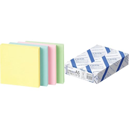 �y�Z�b�g�����z�R�N��(KOKUYO) �����p �ӂ��� 75mm×75mm 100��×10���� 4�F�~�b�N�X K2��-7575 + �R�s�[�p�� PPC�p�� ���p�� FSC�F�� 64G 500�� A5 KB-30N