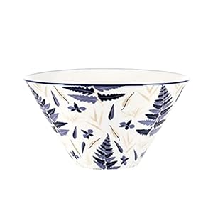 Prachtige kom Japanse Stijl Groene Bladhoed Keramische Kom Rijst Kom, Soepkom, Saladeboom, 6,5 Inch Emmer [1 Stuk]