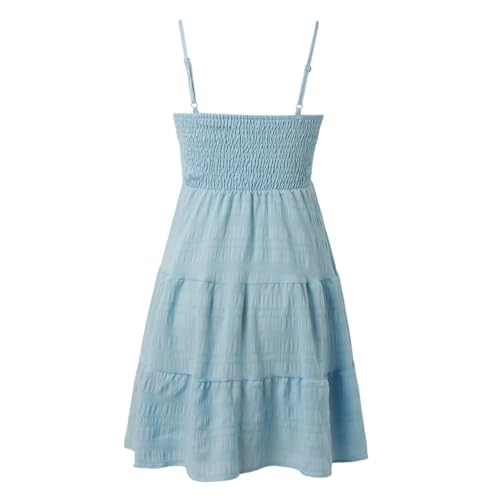 Robe décontractée texturée et respirante avec manches d'été
