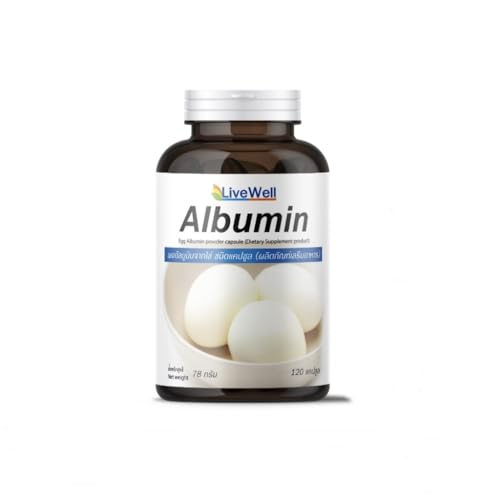 Image of LiveWell Albumin Protein from Egg White 120 Capsule