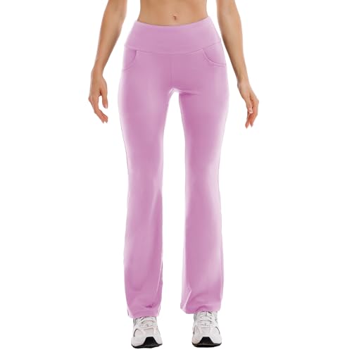 Ipletix Flare Leggings for Women-Bootcut Yoga Pants for Women High Waisted Flared Leggings Dress Pants3