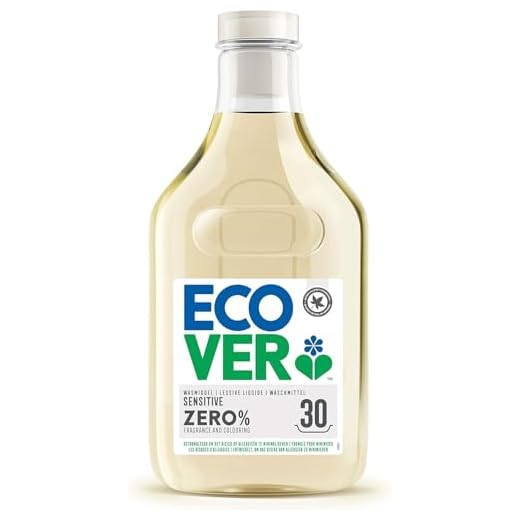 Ecover Zero Flüssigwaschmittel 1,5 L, Duftfrei