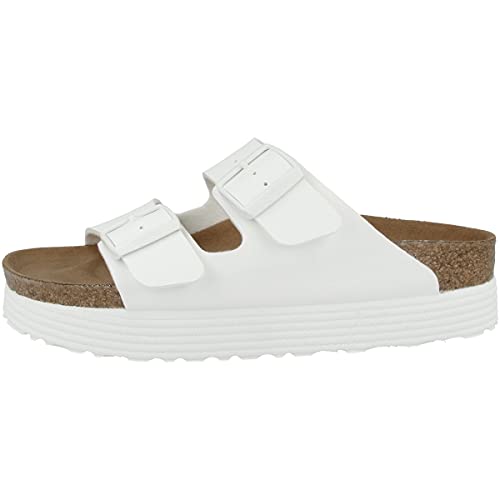 Image of Birkenstock womens Arizona Platform Sandal - Vegan