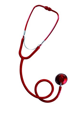 Preisvergleich Produktbild Spengler Stethoskop, einfacher Schalltrichter, für Erwachsene, Rot