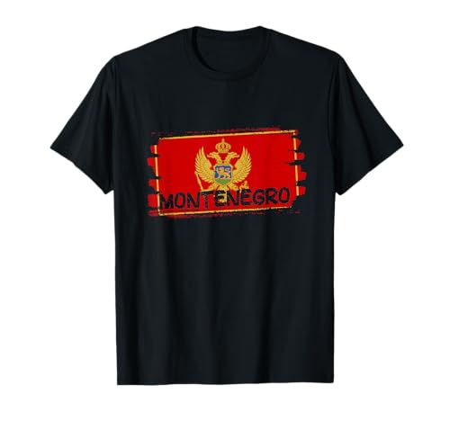 Drapeau du Monténégro cool T-Shirt