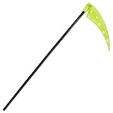 Amscan Glowing Light-Up Scythe for Adults, Halloween Costume Accessories, Plastic, 51.5” H