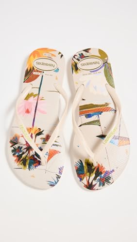 Havaianas Women Slim Animal Floral Fusion Flip Flops - Spring and Summer Pool Sandals for Women2