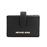 Michael Kors Portafoglio per le donne Jet Set Travel Card case, nero, Taglia unica, Contemporane