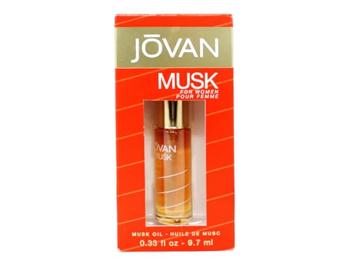 Jovan Musk Oil Jovan Musk di Coty per Oli corpo delle donne 0,33 Oz (confezione da 6)
