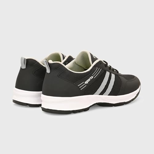 Image of Centrino Men's Sneaker Shoes Stylish | Shoes for Man Casual Sports | Lightweight Breathable Lace-Up Walking Shoes with Cushioned Insole | Comfortable Anti-Skid Canvas Sneakers for Men | Mens Shoes (9201)