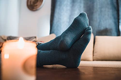 Image of J.B. Field's Men's & Women's Cashmere non-binding Casual Socks (1 Pair)