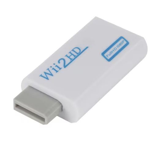 SOFTSELLTECHSERVICES Wii 2 HDMI Converter Adapter 3.5mm Jack Audio for PC TV HDTV Monitor Display-image-26