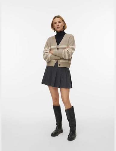VERO MODA Female Strickjacke VMLEA Strickjacke 3