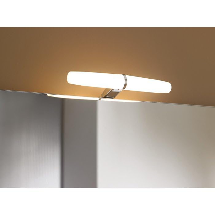 Applique murale LED Créazur Eva - Blanc froid - Moderne - Sconce - Montage mural - Salle de bain