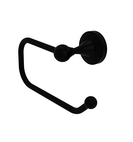 One-Day Sale: Up to 50% Off Allied Brass SG-24E-BKM Sag Harbor Collection European Style Tissue Toilet Paper Holder, Matte Black