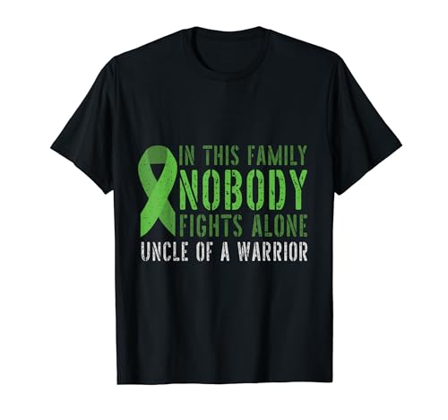 Uncle of a Warrior Family Matching Bone Marrow Cancer T-Shirt
