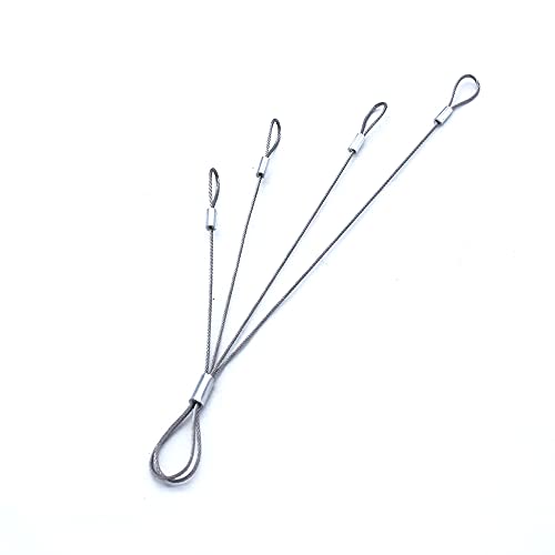 QINHAN Cable Puller Tool Wire Pulling Leader 4 Loops