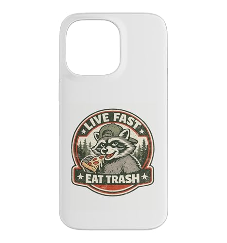 Live Fast Eat Trash ���g�� �A���C�O�} �s�U �S�~ �p���_ �X�}�z�P�[�X iPhone 14 Pro Max �p