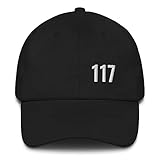 117 Dad hat Cool Hat, Gamer Hat, Video Game Hat, Nostalgic Hats for Gamers Black