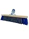 Nespoli Kehrbesen 42 cm Kunstfaser mit Crossclean-System, für feinen und dicken Schmutz, maximale Reinigung, Universalgewinde (24 bis 28 mm)