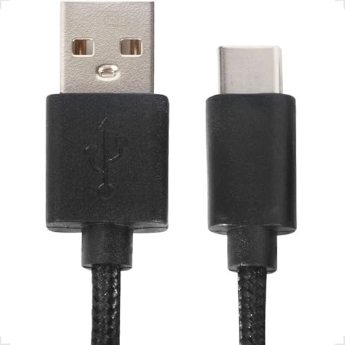 Cabo Carregador Compatível Para Controle Ps5 Xbox Series Usb Tipo-C 3 Metros