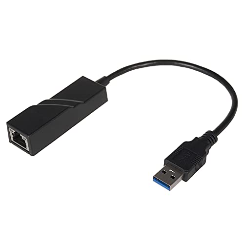 PremiumCord USB 3.0 to LAN RJ45 Ethernet Adapter 10/100/1000 Mbit Black