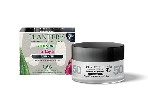 Planter's – Aloevera y Pitaya – Crema facial noche antiedad 50 ml