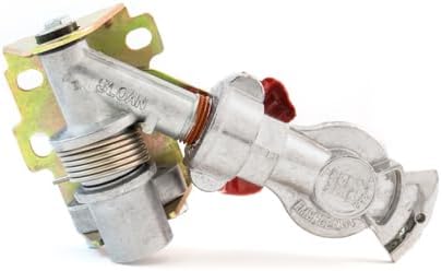 TRAMEC SLOAN 441063 Aluminum Swing Away Gladhand, 45 Degree, Emergency, Black Poly Seal, Bottom Port