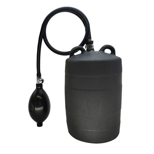 Image of Sewer Test Plug - Inflatable Pipe Plug Balloon, Self-contained Hand Inflatable (4 inches)