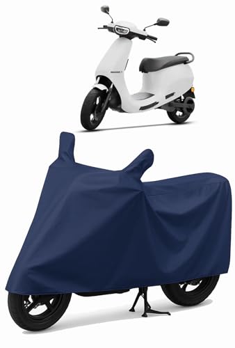 Image of CoverRide Heavy Duty Waterproof Scooty & Bike Cover for Ola S1 Pro - UV Resistant, Dustproof & Rain Protection, All-Weather Outdoor Cover for Bikes & Scooty with Buckle Straps
