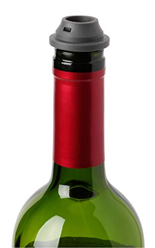 Foto von Le Creuset, Weinpumpen-Set inkl. 3 Verschlüssen, Weinkonservierung, Metall, Zamak, WA 137, 59014013001625