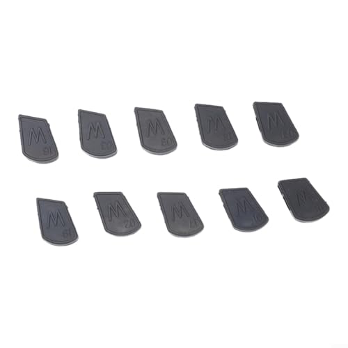 Besttoolifes Lot de 10 marteaux électriques en caoutchouc pour Casio-PX Series PX120 PX150 PX160 PX330 PX350 PX860 AP CDP100 CDP200 (touches blanches)