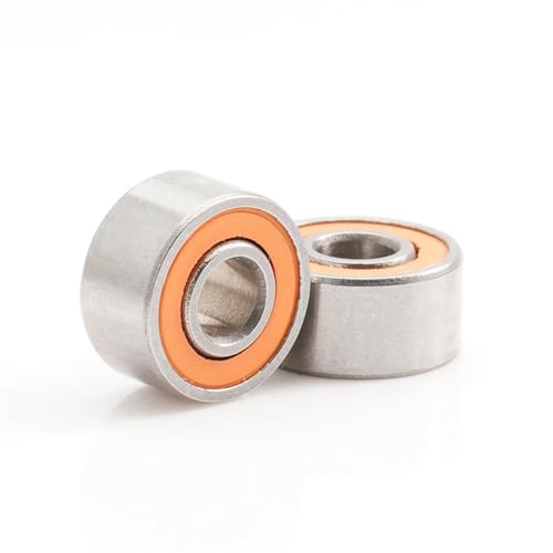 Rodamientos S693 2RS de cerámica híbrida y acero inoxidable 3x8x4 mm 2