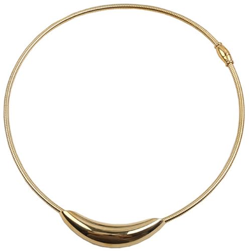 Jude Jewelers Stainless Steel Chain Style Statement Collar Necklace