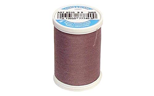 Hilo de costura Coats & Clark 250 yardas Mulberry pack de 3 miniatura 1